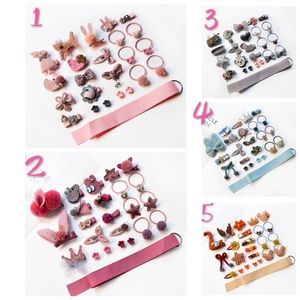24 pcs Kid Hair Accessories